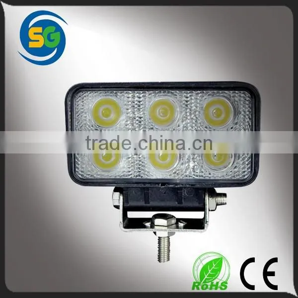 Wide Voltage Range 9w Waterproof LED Work Light Truck Light 12v LED Driving Light photo-5