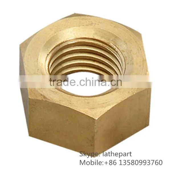 Jiesheng High Precision Brass Hex Nut+8613580993760 photo-3