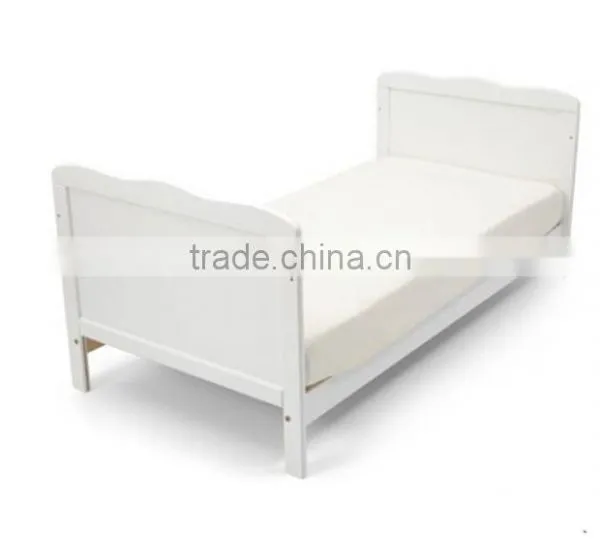 Europe Standard Wooden Nursery Baby Bed, 2 in 1 Baby Cot Toddler Bed photo-2