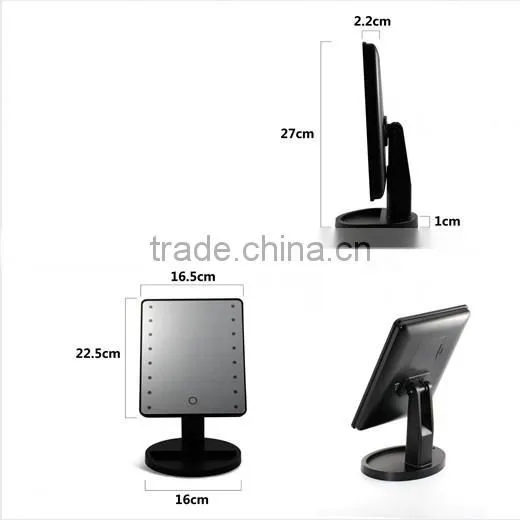 LED Desktop Mirror With Stand photo-4