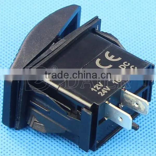 3 Lens 2 Pin Black ON-OFF Marine Switch Without Light photo-4