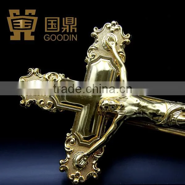 BRASS COFFIN HANDLE ITALY COFFIN CROSS photo-2