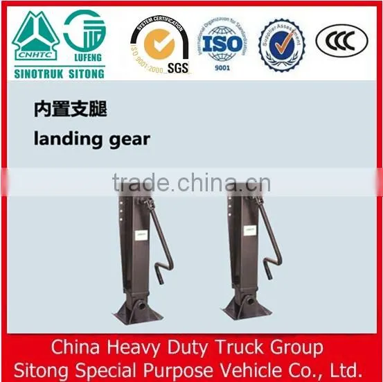 28t Supporting Leg for 40FT Low Bed Semi Trailer Parts photo-3
