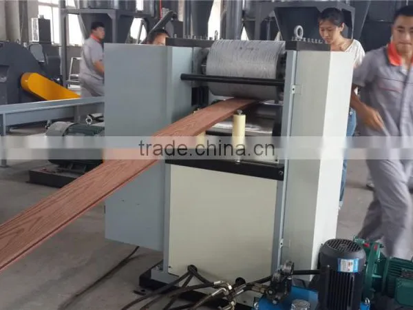 Wood Embossing Press Machine/ Wpc Product Embossing Press Machine photo-5