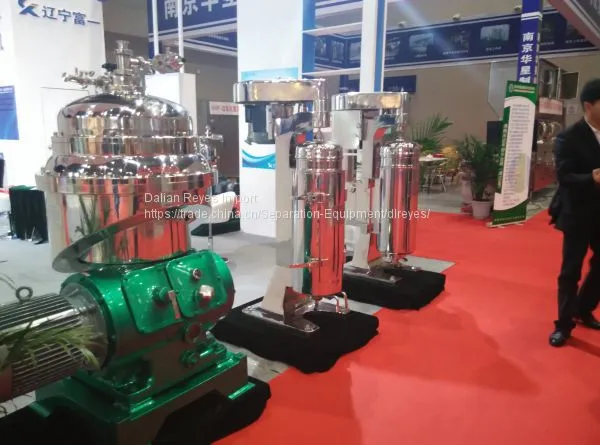 Automatic Virgin Coconut Oil Centrifuge Vertical Type 3-phase Separation Disc Rotate Oil Separator for Coconut/purifier photo-4