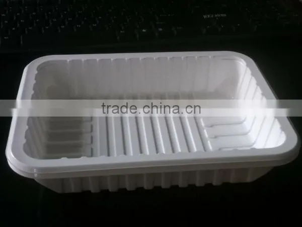 Large Rectangle Disposable Plastic Meat Packaging Trays, Trays for Beef photo-3