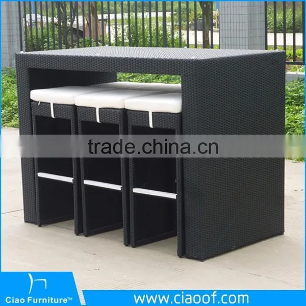 Foshan Supplier Patio Bar Furniture Dining Set photo-2