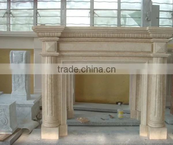 Electrical fireplace mantel