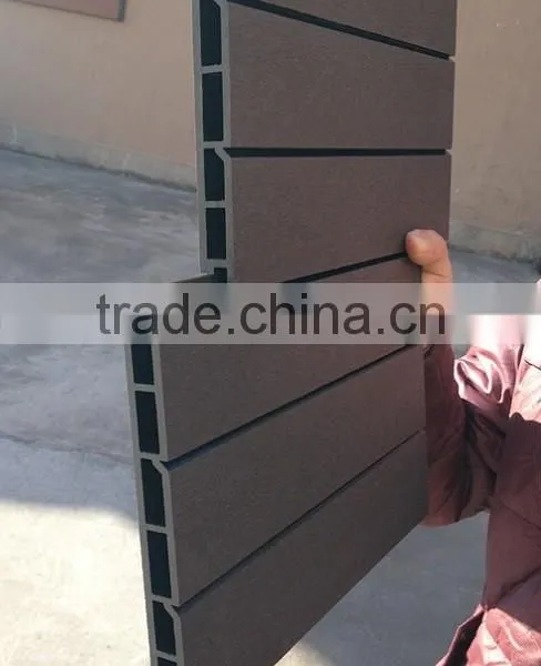 Exterior Waterproof Wood Plastic Composite Fencing Barrier photo-2