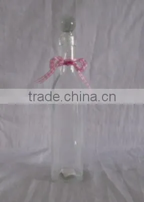 High Quality Whisky Glass Bottle With Glass Lid photo-3