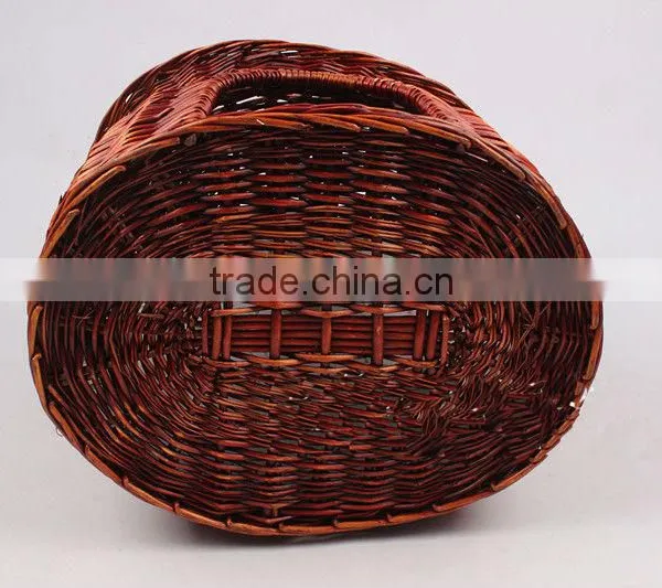 Cheap Luxury Round House Rattan Cat House With Cotton Mat photo-6