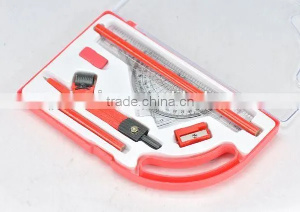 9PC STATIONERY SET in Portable Transparent Plastic Box STATIONERY photo-3