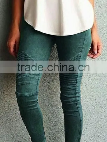 Women Summer Fashion Casual Loose Solid Color Pants photo-3