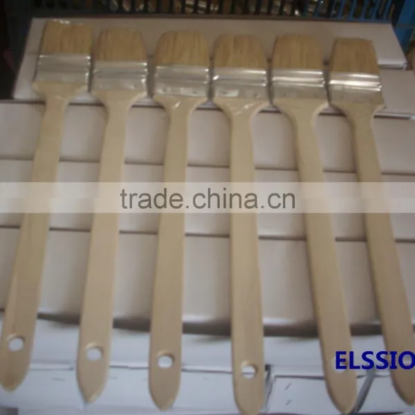 Bend Paint Brush / Radiator Brush With Long Wooden Handle photo-4