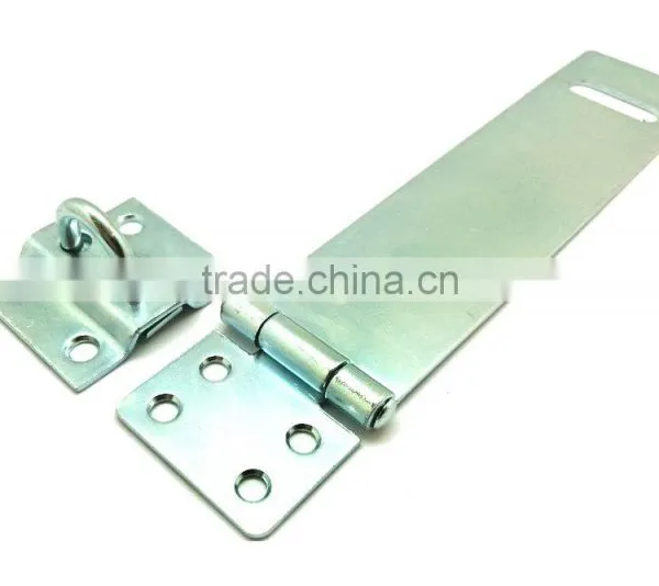 Loose Staple With Hasp 6" Zinc Plated, Door Hasp, Steel Hasp Staple Set photo-2