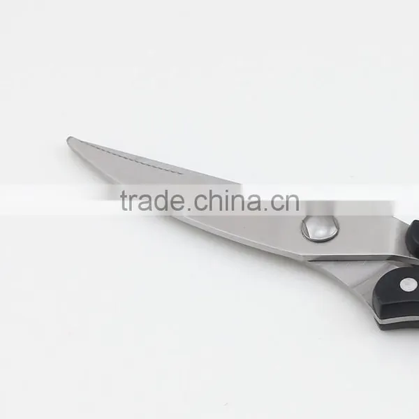 High Quality And Best Handle Feeling Kitchen Scissors Spring Loaded Kitchen Shears Professional Poultry Shears With Locking Clip photo-3