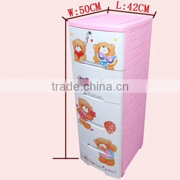 Happy Bear Kids Plastic Wardrobe photo-3