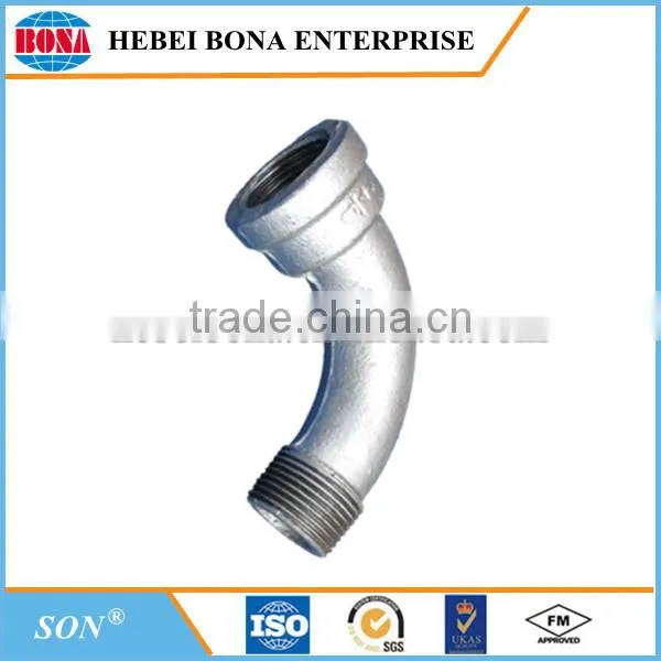 Hot Dipped Galvanized Mallebale Iron GI Pipe Fitting photo-4