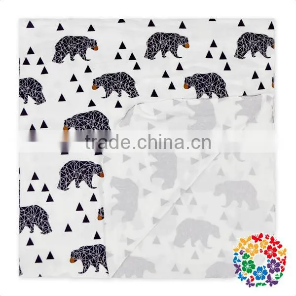 70*90cm Cheap Mint Floral Baby Muslin Swaddle New Born Swaddle Wrap Wholesale Milk Silk Baby Blankets With Caps photo-5