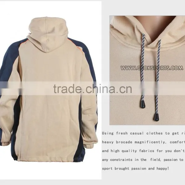 Customized Men Crewneck Sweatshirt With Pockets photo-2