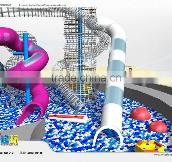Junior Area of Ocean Themed Indoor Kids Playground photo-3