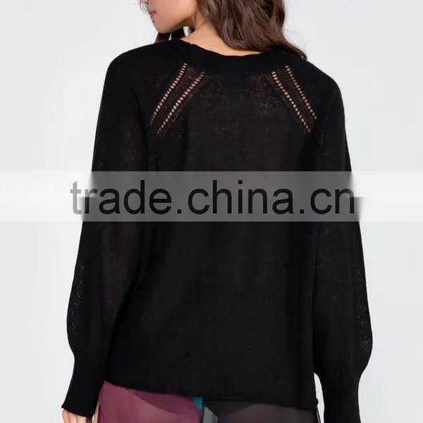 100% Pure Cashmere Pullover Women Jumpers Wool Sweater for Ladies photo-3