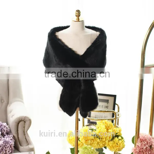 Autumn and Winter Women's Ultra Long Fox Faux Fur Collar Muffler Scarf Fur Scarf Raccoon Fur Cap Super Big Cape Shawl photo-6