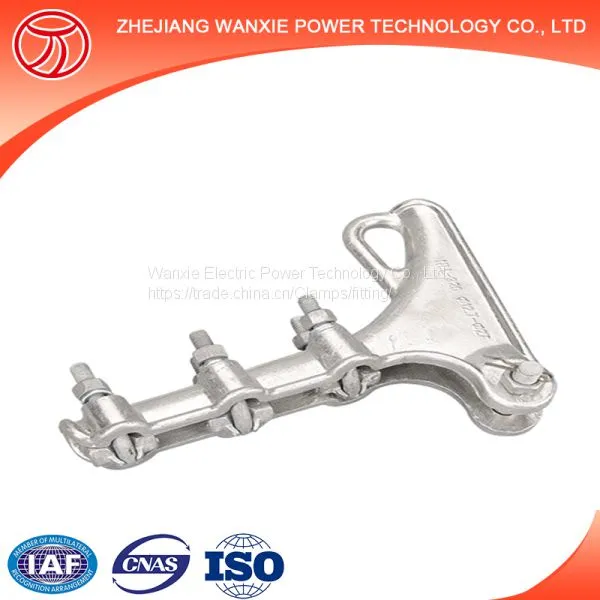 Wanxie NLL-190 Bolt Type Clamp Aluminum Alloy Tension Clamp Dead End Clamp photo-3