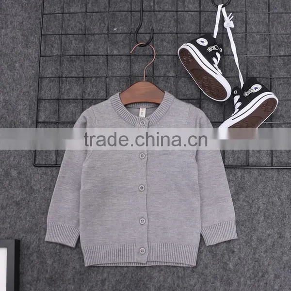 S16708A Wholesale Kids Knitted Sweaters Children Cardigan Sweater photo-4