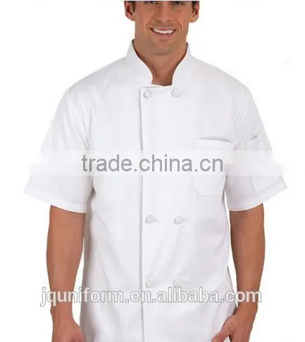China High Quality White Black Men's Chef Uniforms, Kitchen Uniforms , Cooking Uniforms photo-4