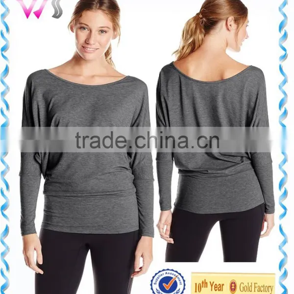 Crew Neck Plain Shirt for Women Latest Design Sweatshirt photo-4