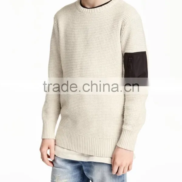 Wholesale 100% Cotton Knitted Sweater Design for Kids Hand Knit Boy Sweater photo-2