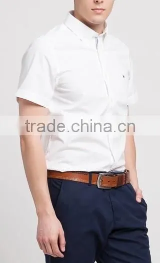 2015 YIWU KAIYA Button Down Short Shirt Formal Shirt Formal Uniform Designs for Men New Business photo-2