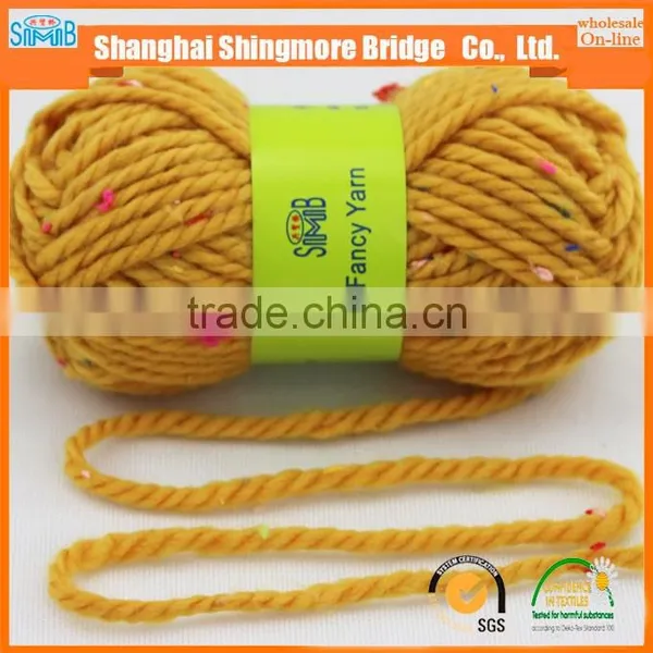 China Knitted Yarn Factory Hot Wholesale Speckle Yarn for Your Sparkling Life photo-6