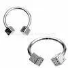 Surgical Steel Non - Toxic Dices Body Horse Shoes Circular Barbell Jewelry For Anniversary
