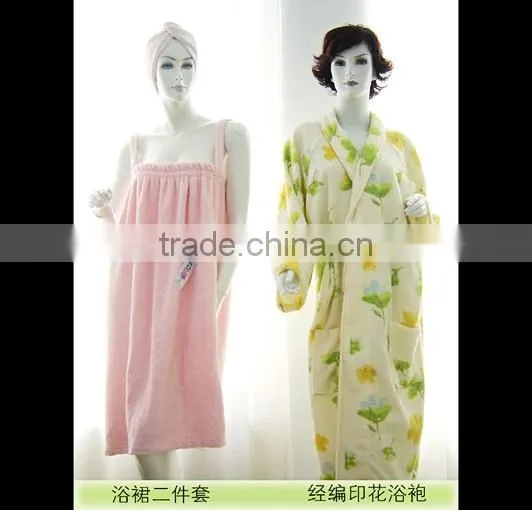 Cotton Towel Bathrobe