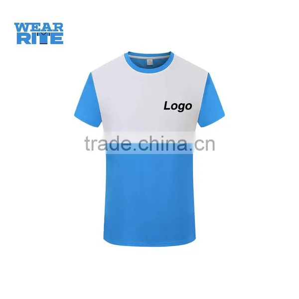 Contrast Color Moisture Wicking Neck Taped Dry Fit T-shirt photo-3