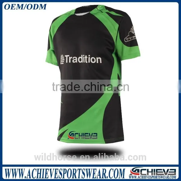 Unisex Gender Rugby Football Wear Sportswear Type Custom Rugby Jerseys photo-4