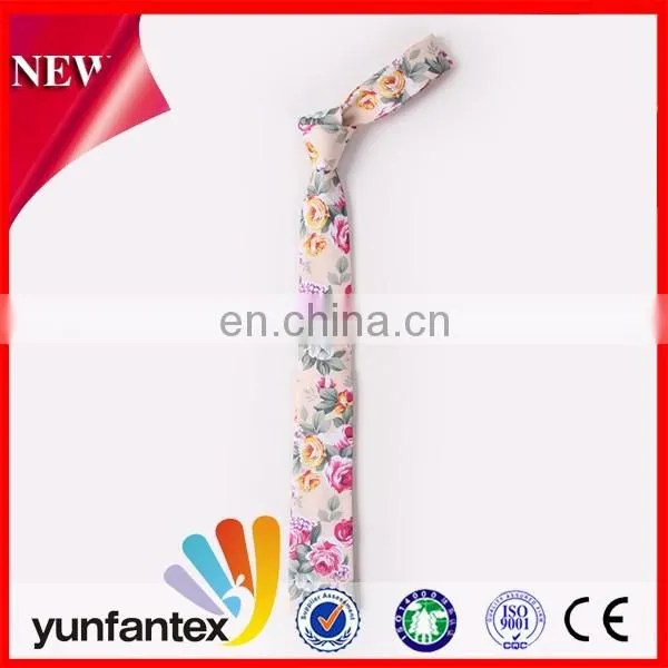 2016 Wholesale 100 Cotton Skinny Neckties for Handsome Men photo-5