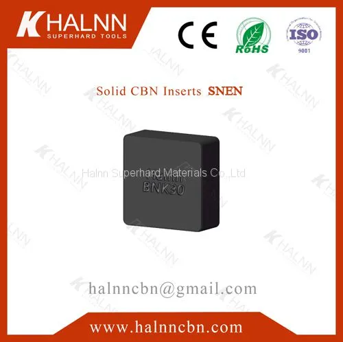 Solid CBN Insert BN-S300 SNEN090308 Face Milling Engine Block photo-2