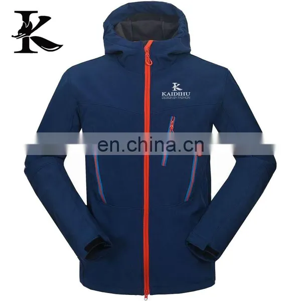 Men Water Resistant Hooded Softshell Jacket Print New Logo photo-4