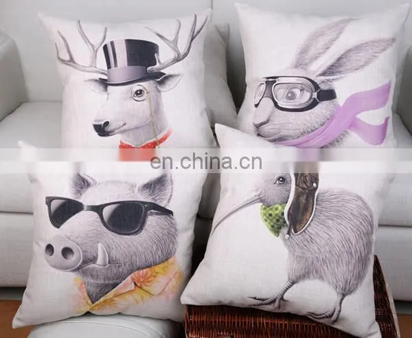 Wholesale Fashion Cheap Sofa Chair Cat Seat Home Decorative Throw Plain Cushion Cover photo-4