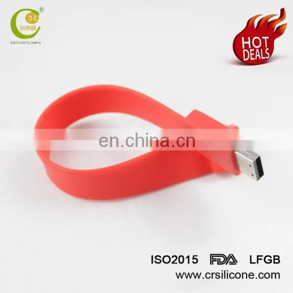 Newest Usb Flash Drive Silicon Wristband For Leisure Occasion photo-3