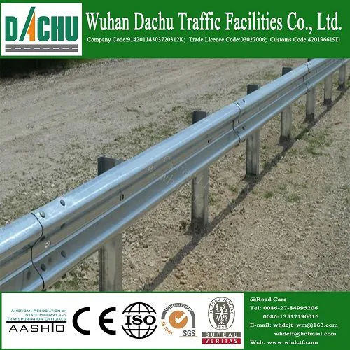 Galvanized Steel W-beam Crash Barrier for Dangerous Road photo-3