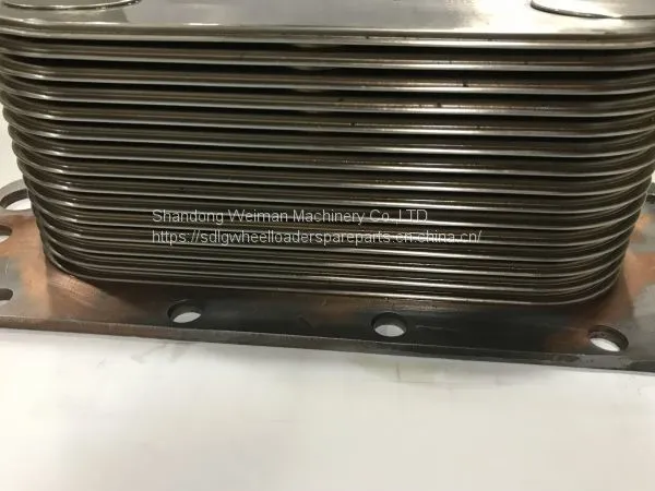 Original DCEC Cummins Engine Spare Parts C3966365 6CTA8.3 OIL COOLER photo-2