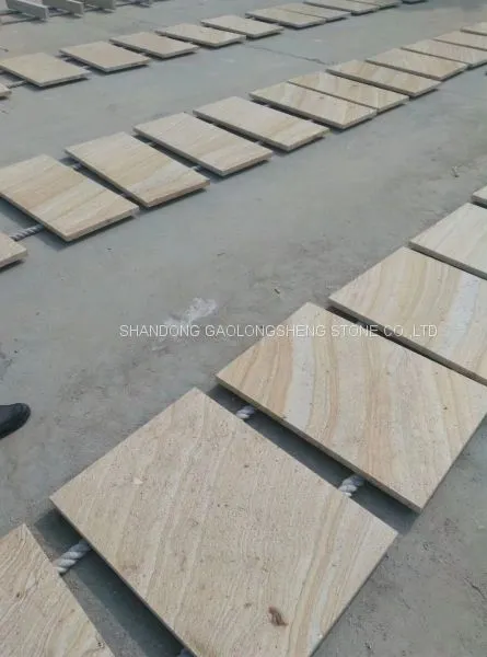 Yellow Sandstone, Yellow Landscaping Sandstone,yellow Teak Wood Sanstone, Yellow Wooden Sandstone photo-2