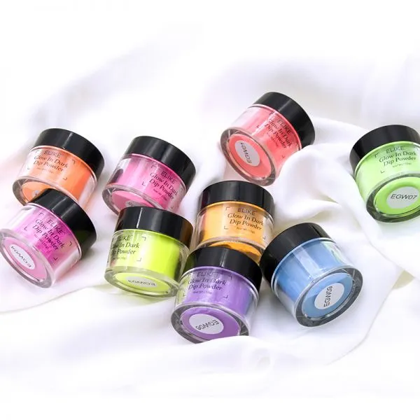 Party Queen Shiny Powder Nail Color Nail Art Kit Acrylic Power Glow in the Dark Dipping Power photo-4