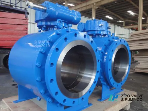 3-piece Forged Body Trunnion Mounted Ball Valve photo-1