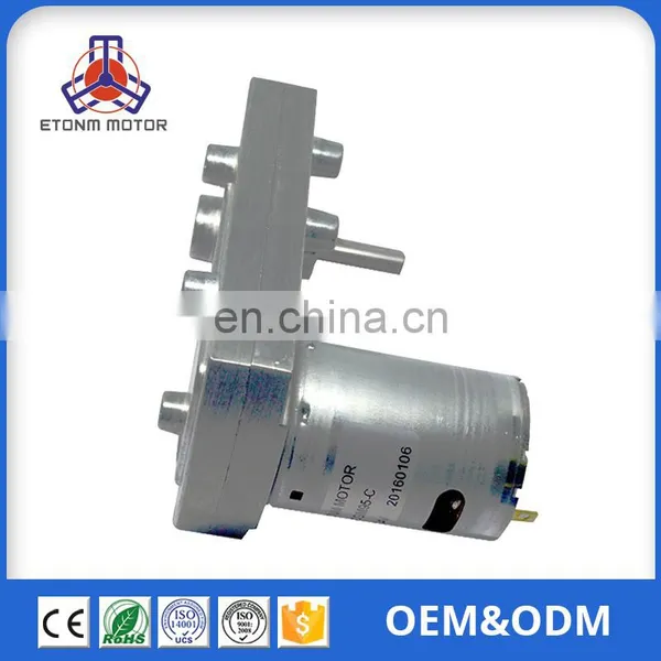 Small Size 24V ET-CGM95C 1 - 170 Rpm DC Motor for Banking and Vending System photo-2