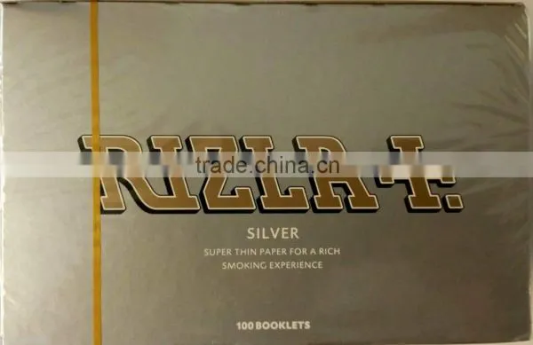 Silver Rizlas Cigarette Rolling Papers Regular Size, King Size , Slim, All Colors, All Sizes Cheap Price